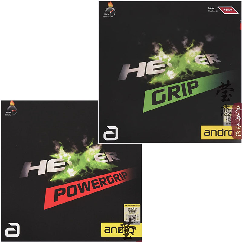 Table Tennis Rubber - Andro HEXER GRIP masa tenisi lastiği