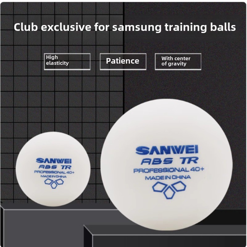 Table Tennis Vr - 100 adet Sanwei Yeni Malzemeler Plastik