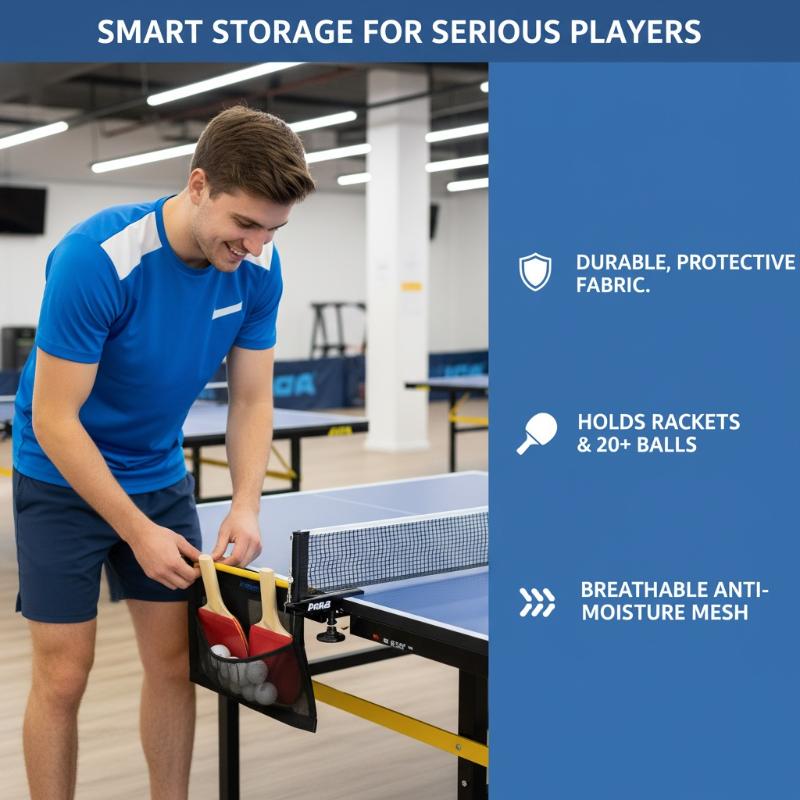 Table Tennis Or Tennis Table - Yeni Örgü Pingpong Topu Tutucu Büyük
