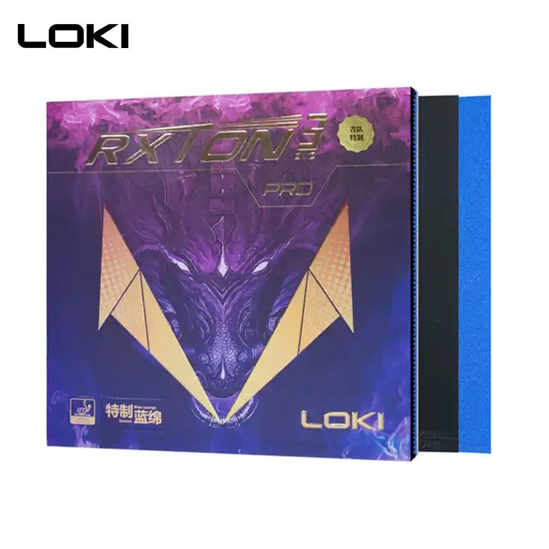 Table Tennis Db Rubbers - LOKI RXTON 3 Pro mavi kek