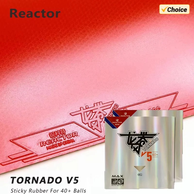 Table Tennis Rubber - REACTOR Tornado V5 Masa Tenisi Lastiği