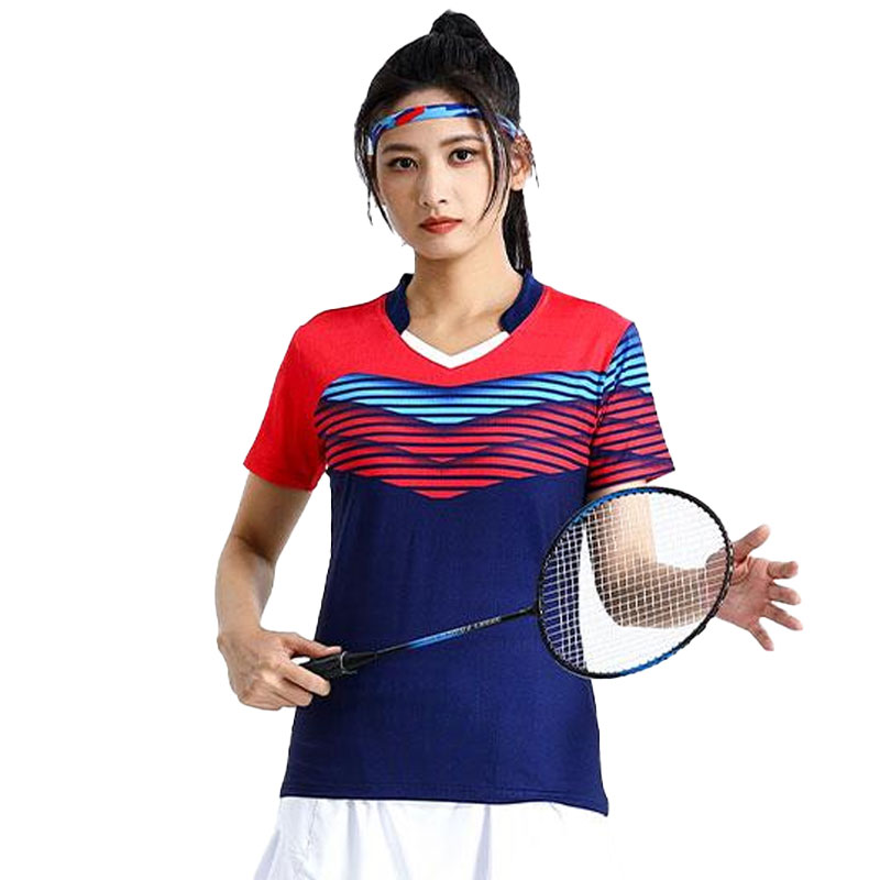 Table Tennis Volleyball - Badminton Gömlek Kadın Patchwork Golf Ping