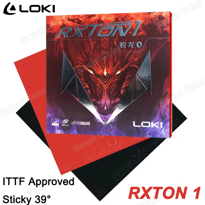 Table Tennis Or Tennis Table - LOKI RXTON 1 Ping Pong Kauçuk