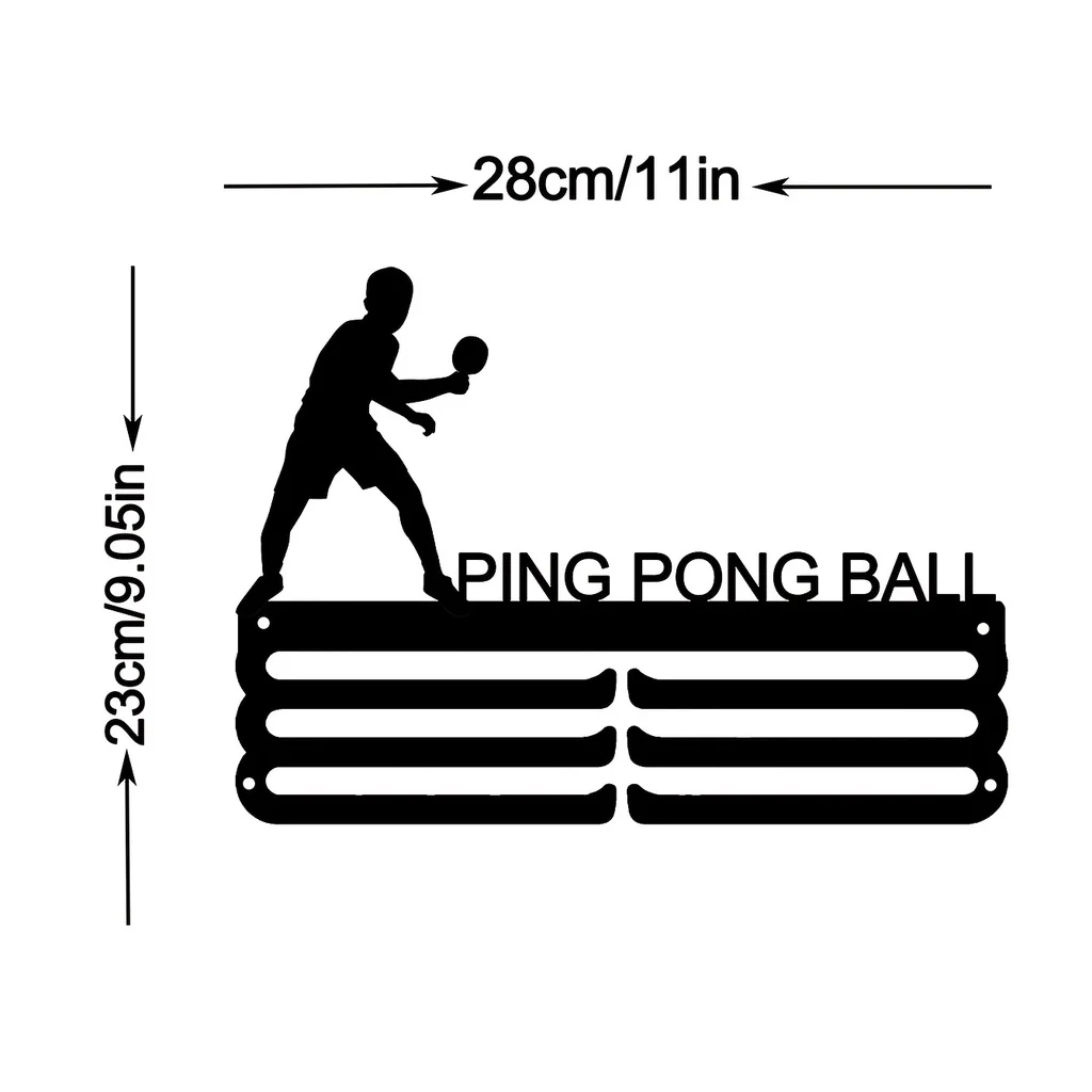 Table Tennis Ranking - CIFBUY Metal Duvar Sanatı Spor Madalya