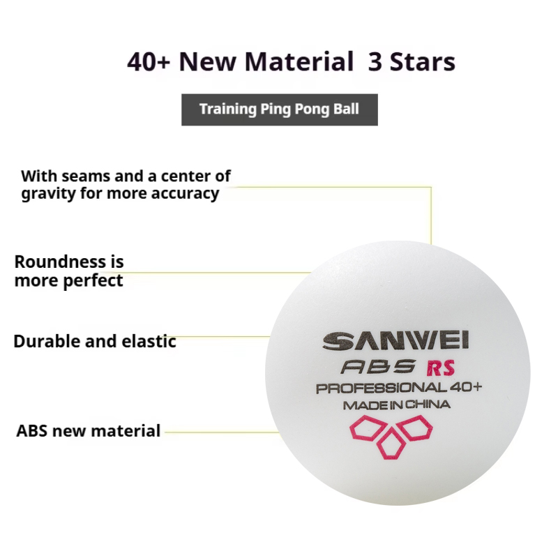 SANWEI RS40+ 3 Yıldızlı Masa T - Table Tennis Vr incelemesi ve fiyatı