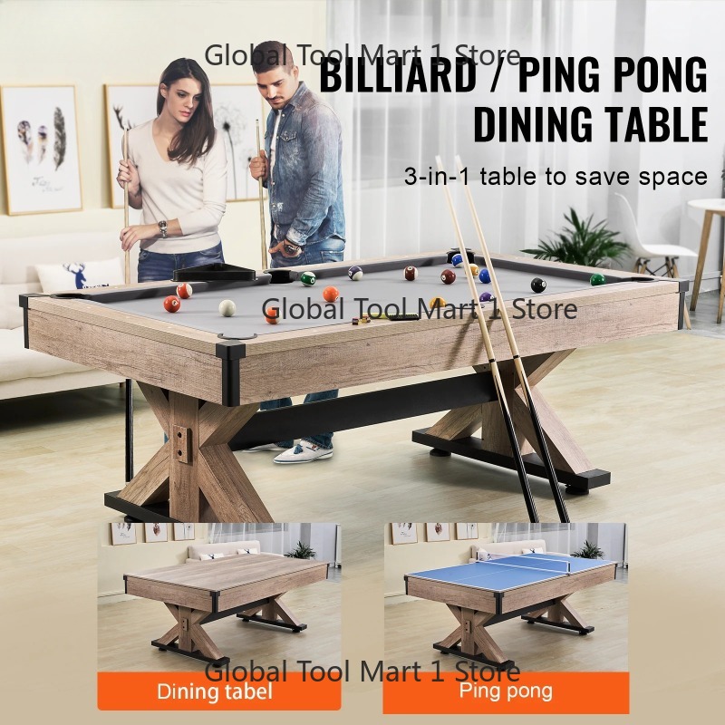 VEV-OR 7ft 3'ü 1 Arada Bilardo - Table Tennis Or Tennis Table incelemesi ve fiyatı