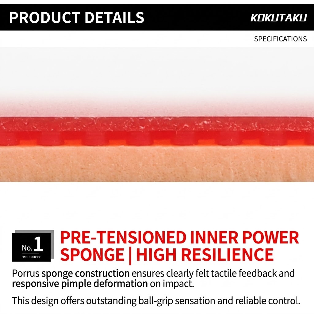 Kokutaku Sakura 868 Kauçuk Set - Table Tennis Rubber incelemesi ve fiyatı