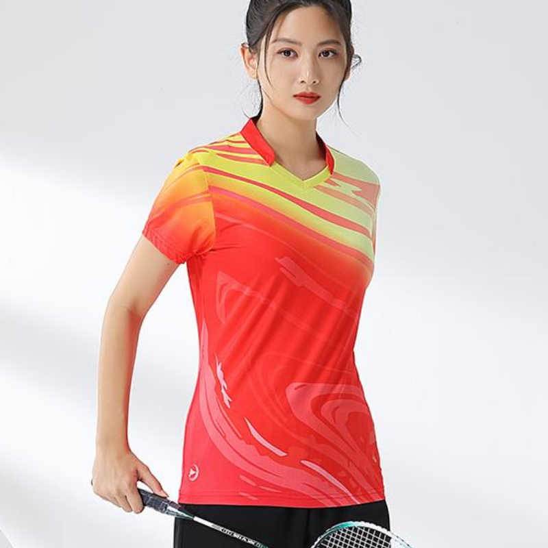 Kadın Badminton gömlek baskı G - Table Tennis Volleyball incelemesi ve fiyatı